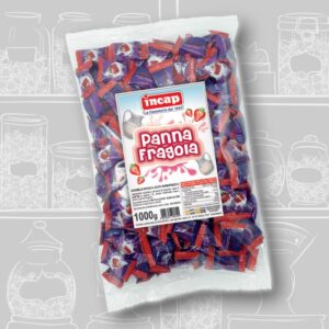 Захарни бонбони Incap Panna Fragola ягода